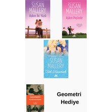 Pegasus Susan Mallery 3 Kitap Seti + Geometri Hediye