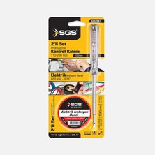 Sgs SGS2961 2’li Profesyonel Kontrol Kalemi Seti (7'li Paket)