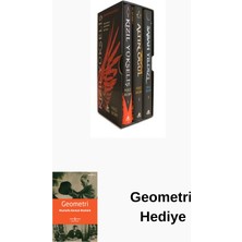 Pegasus Kızıl Isyan Serisi - Özel Kutulu Set 3 Kitap Takım + Geometri Hediye