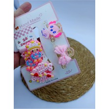 My World Life Stitch Figürlü Lastik Be Mandal Toka Set