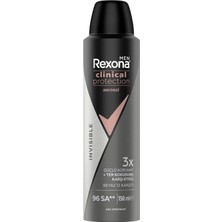 Rexona Men Clinical Protection Invisible Spray Deodorant 150 ml (2'li Paket)