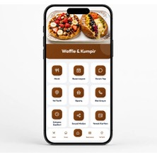 Kobiqr Waffle & Kumpir Qr Menü Web Sitesi - Elite
