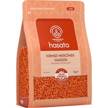 Hasata Mardin Kırmızı Mercimek 1 kg (6'li Paket)