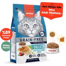 Wanpy Yetişkin Kedi Maması 1.5kg Tahılsız Tavuklu Lezzeti ile Hassas Kediler İçin Uygun
