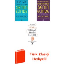 Olimpos Yayınları Jen Sincero 3 Kitap Seti + Türk Klasiği Hediye