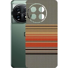 Kapps Oneplus 11 ile Uyumlu Rainbow Serisi Premium Arka Kapak Kaplama(Kenarlar Yoktur!)