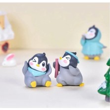 Himi Teraryum Objeleri 2 Adet Penguen Karışık Gönderilir Plastik Teraryum Objeleri Teraryum Süsleri Saksı Süsleri Minyatür Obje