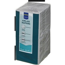 Metro Professıonal Aırlaıd Peçete 20*20CM 180 Adet Gri (7'li Paket)