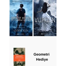 Epsilon Yayınevi Lauren Kate 2 Kitap Seti + Geometri Hediye