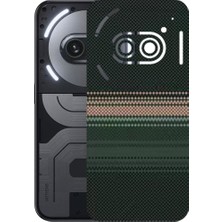 Kapps Nothing Phone 2A Plus ile Uyumlu Rainbow Serisi Premium Arka Kapak Kaplama(Kenarlar Yoktur!)