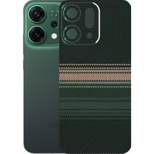 Kapps Oppo Reno 14 ile Uyumlu Rainbow Serisi Premium Arka Kapak Kaplama(Kenarlar Yoktur!)