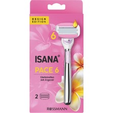 Isana Tıraş Bıçağı 6 Bıçaklı Sistem 2 Yedek Parça, 1 Adet