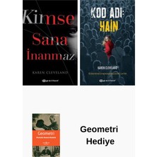 Epsilon Yayınevi Karen Cleveland 2 Kitap Seti + Geometri Hediye