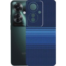 Kapps Oppo Reno 11F ile Uyumlu Rainbow Serisi Premium Arka Kapak Kaplama(Kenarlar Yoktur!)