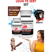 Medigeni 2 Adet Dr.maxman Sertleştiricili Geciktiricili Büyütücülü Etkili Erkek Performans Arttırıcılı Set