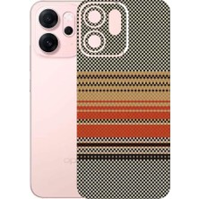 Kapps Oppo Reno 14F ile Uyumlu Rainbow Serisi Premium Arka Kapak Kaplama(Kenarlar Yoktur!)