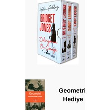 Pegasus Bridget Jones Serisi Seti - 3 Kitap Takım + Geometri Hediye