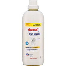 Domol Çamaşır Maki̇nesi̇ Deterjanı Sıvı Beyaz ve Açık Renkler 40Y, 1000ML
