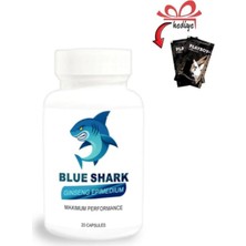 Medigeni Blue Shark Ginsengli Epimedyumlu Erkeklere Için 20'li x 1 Adet + Kayganlaştırıcıyla