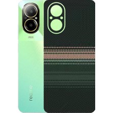Kapps Realme 12 Lite ile Uyumlu Rainbow Serisi Premium Arka Kapak Kaplama(Kenarlar Yoktur!)