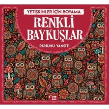 Dokuz Yayınları Renkli Baykuşlar & Yetişkinler Için Boyama