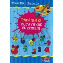 Çilek Kitaplar Rakamları Boyayarak Öğrenelim