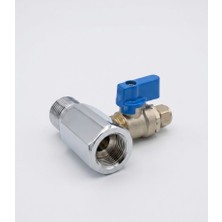 Spring Water Su Arıtma Cihazı 1/2" (15MM) Metal Hat Alma Aparatı ve Küresel Vana Seti
