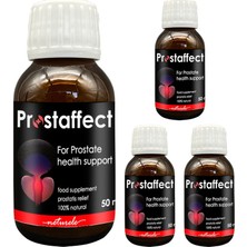 Medigeni Prostaffect 50 ml Şurup Erkeklerin Özel Durumlarına Çok Özel Içecek Form 4 Adet
