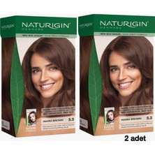 Naturigin Doğal Saç Boyası Kumral 5.3 ( 2 Adet )