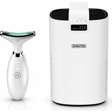 Kurutek HT50 (Wi-Fi + Hepa + Carbon) Akıllı Hava Temizleme Cihazı + Yüz Masaj Aleti Hediye