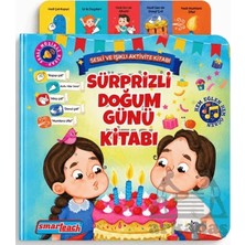 smarteach Sürprizli Doğum Günü Kitabı – Sesli ve Işıklı Kitap (Ses Sensörlü)