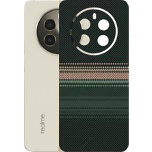Kapps Realme 12 Plus 5g ile Uyumlu Rainbow Serisi Premium Arka Kapak Kaplama(Kenarlar Yoktur!)