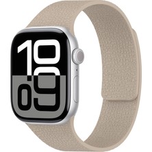 Apple Watch 7 41MM KRD-136 Kabartma Desenli Yumuşak Konforlu Silikon Kordon