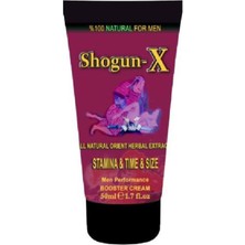 Medigeni Shogun-X Extra Cream Erkekliği Geci.ktirici Ser.tleştirici Büy.ütücü Krem 50ML