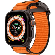Apple Watch 10 46MM KRD-154 Nefes Alabilen Naylon Hafif Örgü Kordon
