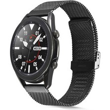 Xiaomi Amazfit Pace (22MM) Metal Hasır Nefes Alan Hafif Örgü Kordon KRD45