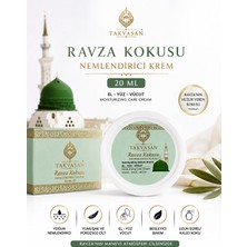 Takvasan Ravza Kokulu Nemlendirici Krem 20 ml El Yüz Vücut Bakım Kremi