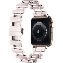 Apple Watch 40MM Ayarlanabilir Yapılı Zarif Şık Sağlam Metal Kordon KRD96