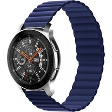 Galaxy Watch 42MM Çift Renkli Katlanabilir Şık Zarif Deri Kordon KRD52