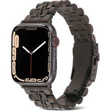 Apple Watch 40MM Şeritli Katlamalı Şık Sağlam Metal Kordon KRD54