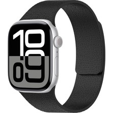 Apple Watch 10 42MM KRD-136 Kabartma Desenli Yumuşak Konforlu Silikon Kordon