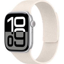 Apple Watch 42MM KRD-136 Kabartma Desenli Yumuşak Konforlu Silikon Kordon