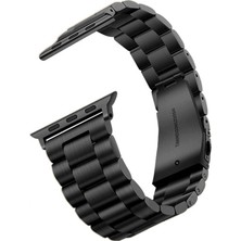 Apple Watch 10 46MM Band-04 Şık Klasik Sağlam Metal Kordon