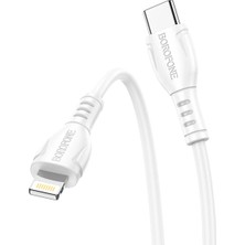 Borofone BX51 12W Lightning iPhone Type-C Şarj ve Veri Aktarım Kablosu 1 Metre