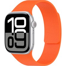 Apple Watch 10 42MM KRD-136 Kabartma Desenli Yumuşak Konforlu Silikon Kordon
