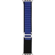 Apple Watch 44MM Band-74 Örgü Nefes Alan Hafif Hasır Kordon