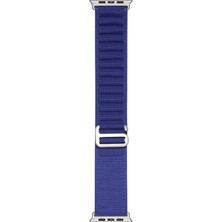 Apple Watch 7 45MM Band-74 Örgü Nefes Alan Hafif Hasır Kordon
