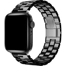 Apple Watch Ultra 49MM Katlamalı Yapılı Klipsli Modern Hafif Şeffaf Kordon KRD33