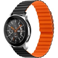 Xiaomi Amazfit Pace Çift Renkli Katlanabilir Şık Zarif Deri Kordon KRD52