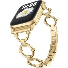 Apple Watch Ultra 49MM Ince Şık Sağlam Metal Kordon KRD56